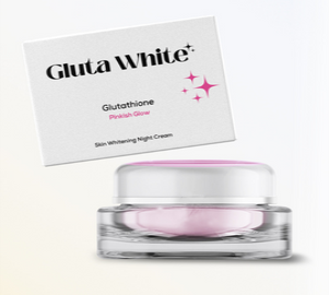 Gluta white pinkish glutathione night cream
